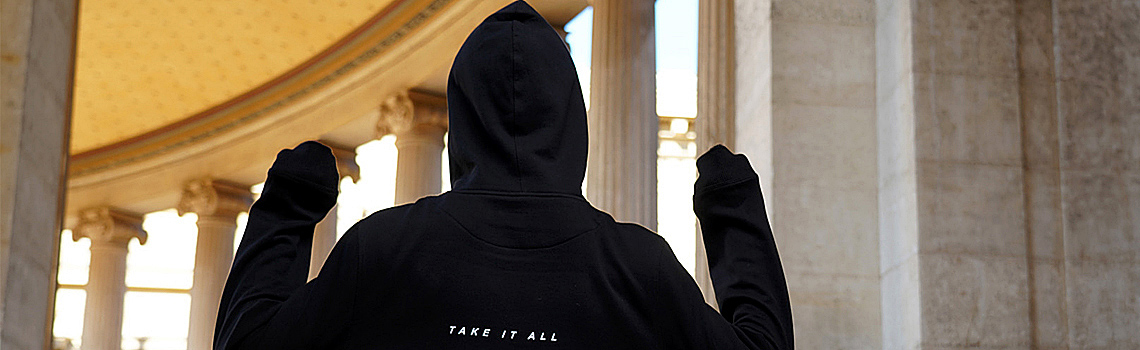 All black on sale hoodies