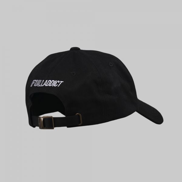 Full Initials Logo ★ embroidered black cap