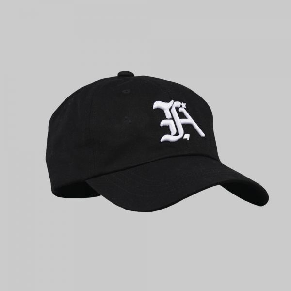 Full Initials Logo ★ embroidered black cap