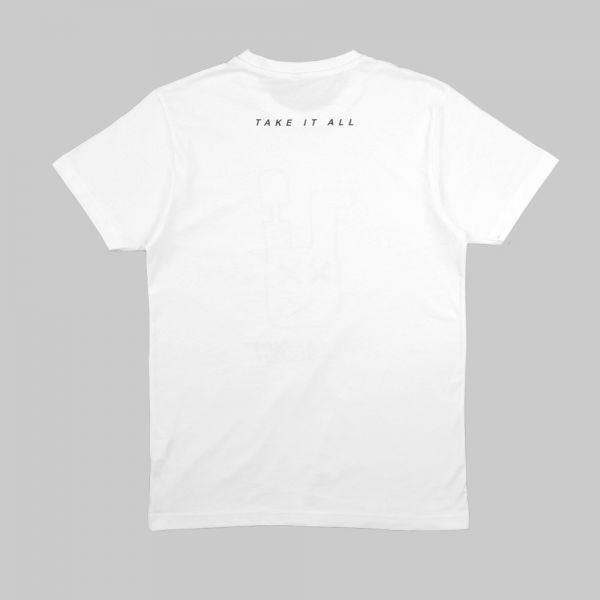 Full Gear Rabbit ★ printed white T shirt