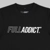 Full Name Logo ★ printed black T shirt